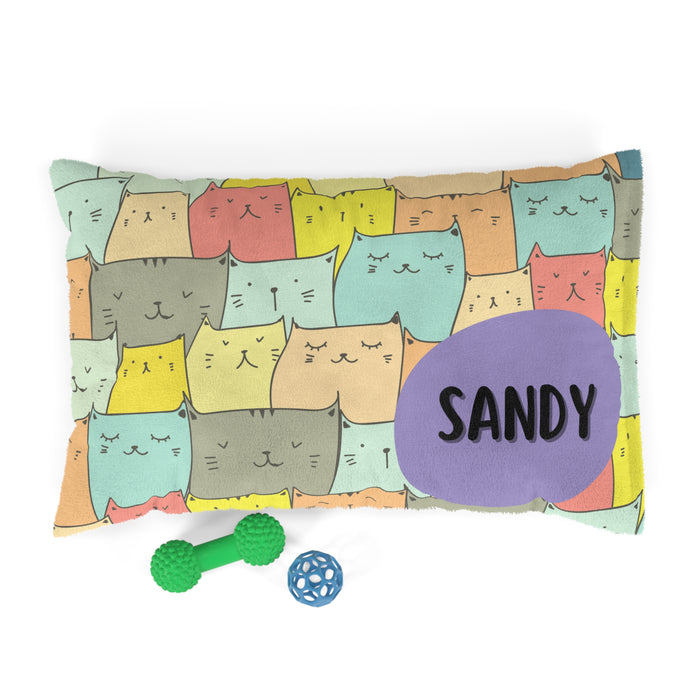 Trendy Kittens - Customizable Pillow Pet Bed