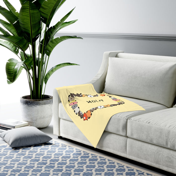Trendy Tails - Swaddle Snug Personalized Pet Blanket