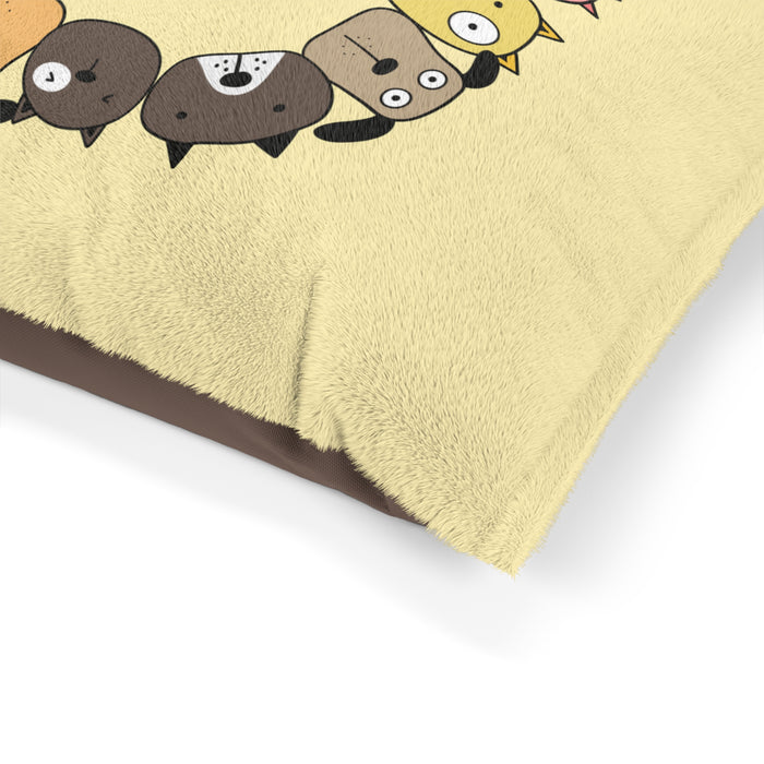 Trendy Tails - Pillow Bed - Cozy Comfort with Personalized Touch