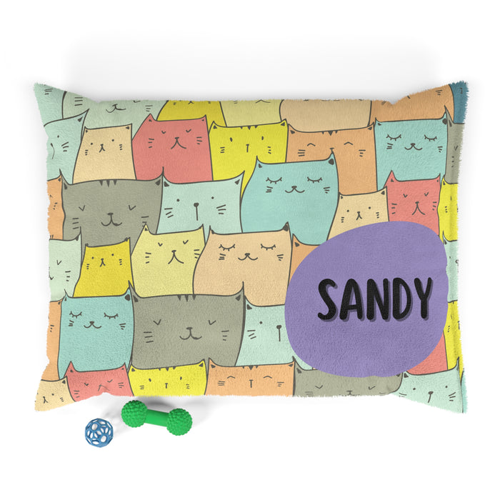 Trendy Kittens - Customizable Pillow Pet Bed