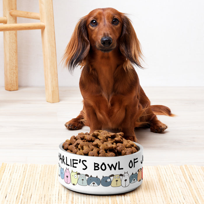 Pawtraits - Customizable Pet Bowl